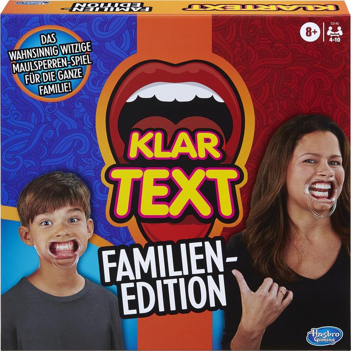 Produktbild Hasbro Gaming Klartext Familienedition (Deutsch)