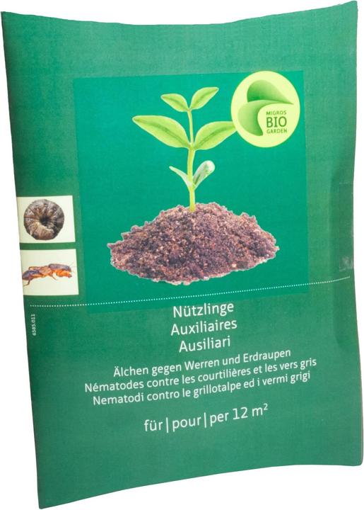 Migros-Bio Garden Älchen gegen Werren und Erdraupen (Schadinsekten)