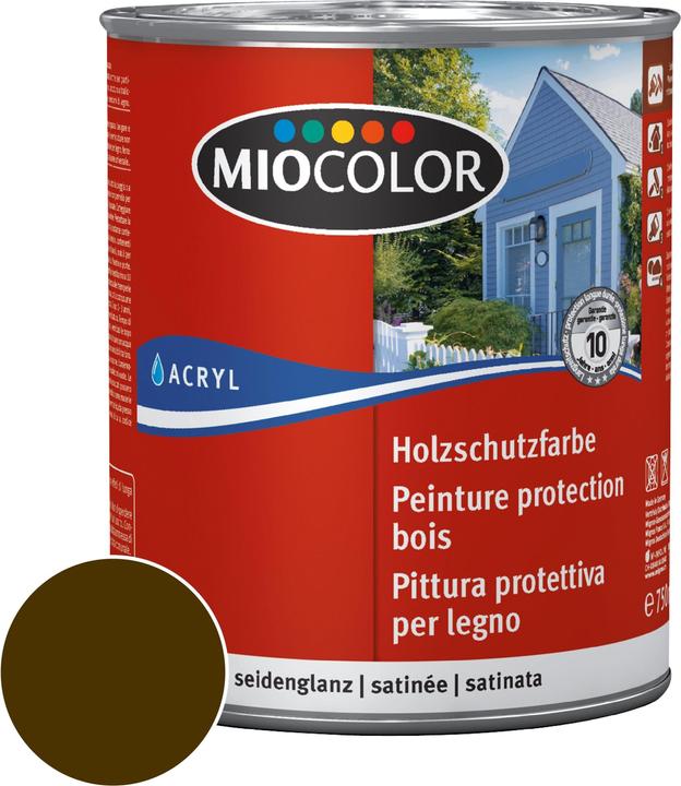 Produktbild Miocolor Holzschutzfarbe (Sepiabraun, 0.75 l)