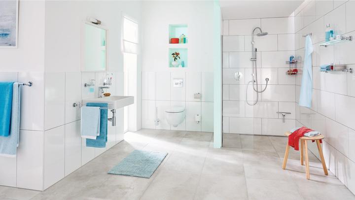 Produktbild tesa LOXX WC Ersatzrollenhalter inkl. Klebelösung ohne Bohren