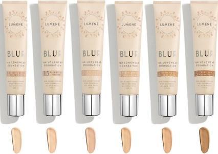 Lumene Blur 16h Longwear Foundation mit SPF15 High Coverage Makeup 30ml/1.0oz