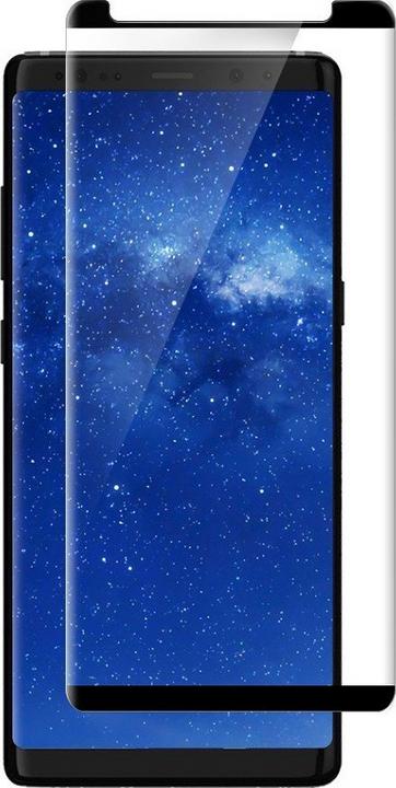 Actual product image PhoneLook 3D Tempered Glass Vitre de protection d'écran intégrale verre trempé avec bords noirs (1 Piece, Samsung Galaxy Note 8)