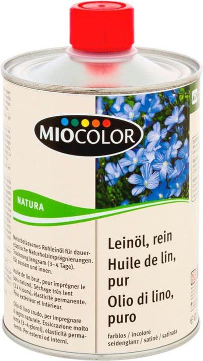 Produktbild Miocolor Natura Leinöl rein (Transparent, 0.50 l)