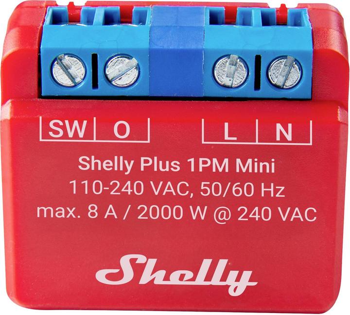 Shelly Plus 1PM Mini (Schaltaktor)