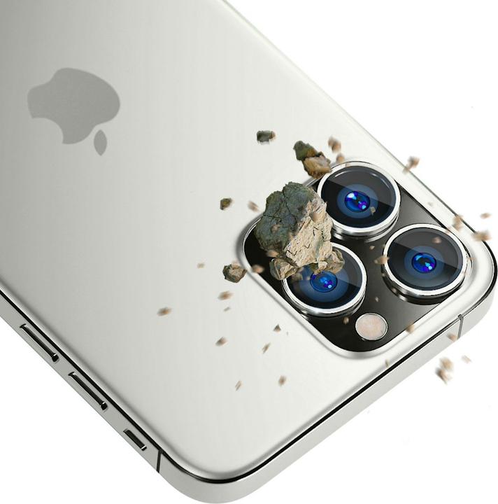 Image du produit 3MK iPhone 14 Pro/14 Pro Max - Lens Protection Pro Silver (1 pièce(s), Apple iPhone 14 Pro, Apple iPhone 14 Pro Max)