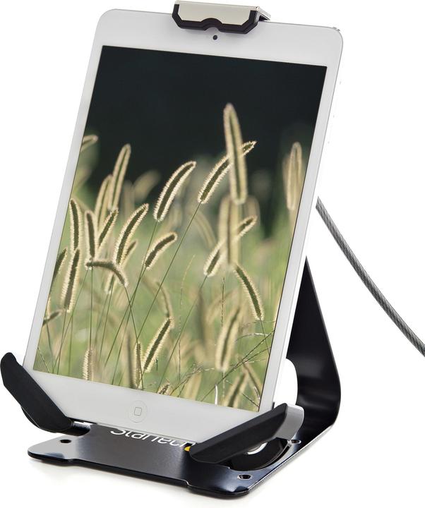 Actual product image StarTech Secure Tablet Holder with K-Slot Cable Lock - iPad Stand for 7.9 -13 Inch Tablets with