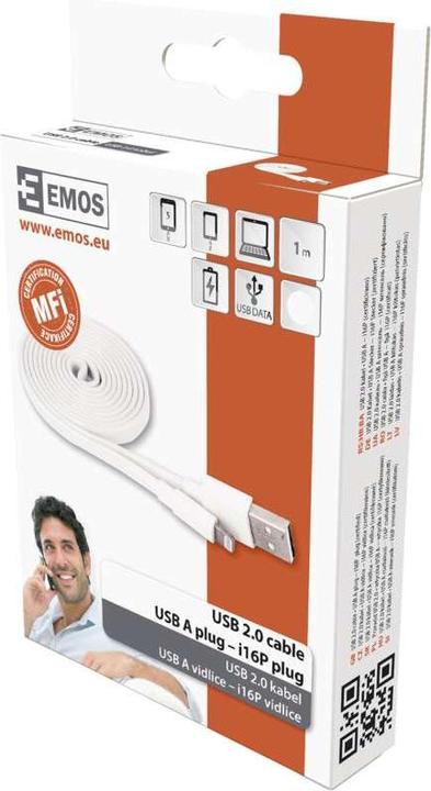 Actual product image Emos 1m USB 2.0 (1 m, USB 2.0)