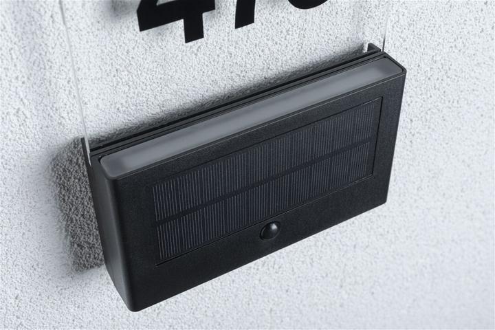 Produktbild Paulmann Solar Hausnummernleuchte (27 lm, IP44)