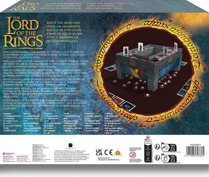 Image du produit ASS Altenburg Lord of the Rings - Helms Deep (Allemand, Anglais, Français, Hongrois, Polonais, Islandais)