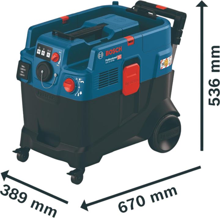 Bosch Professional GAS 12-40 MA (Wet dry vacuum cleaner)