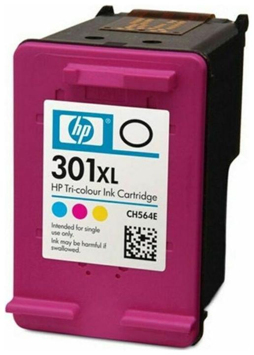 Actual product image HP 301xl (M, Y, C)