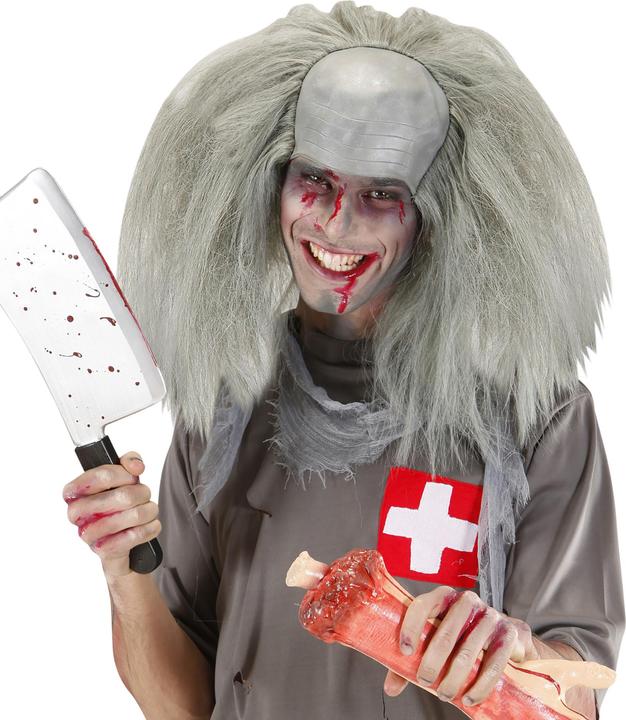 Immagine prodotto Widmann Zombie parrucca mezza calva capelli