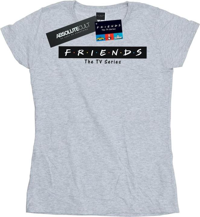Actual product image Friends Womens/Ladies Logo Block Cotton T-Shirt (XL)