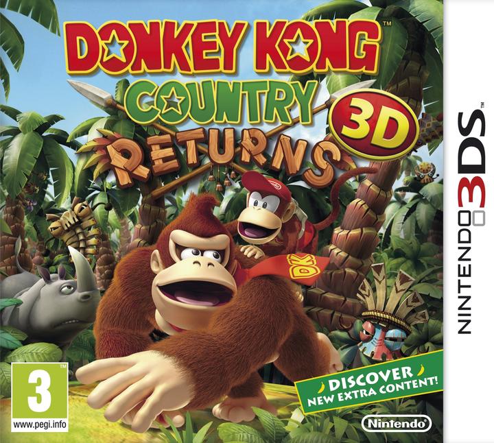 Produktbild Nintendo Donkey Kong Country Returns 3D (Select) (3DS, EN)