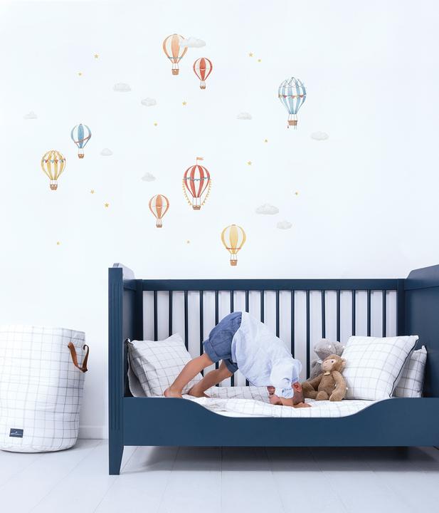 Image du produit Lilipinso Autocollants muraux Décoration, Montgolfières (64 x 40 cm)