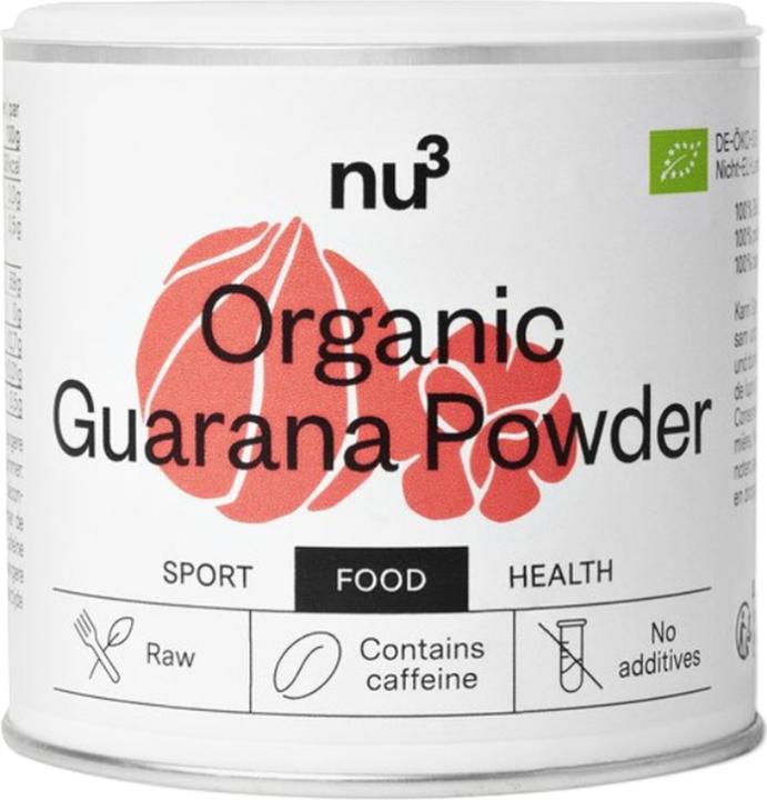 Image du produit nu3 Poudre de guarana organique Ds 100g (1 pcs, 100 g)