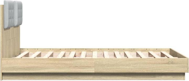 Immagine prodotto VidaXL Giroletto con testiera in rovere Sonoma (120 x 190 cm)