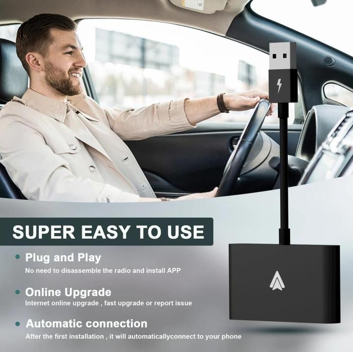 Produktbild PowerGuard Android Auto Wireless Adapter für Android Smartphones & Cars