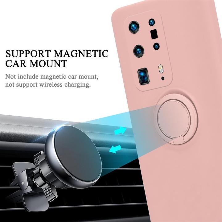 Actual product image Cadorabo TPU Liquid Ring Silicone Case Cover (Huawei P40 Pro+)