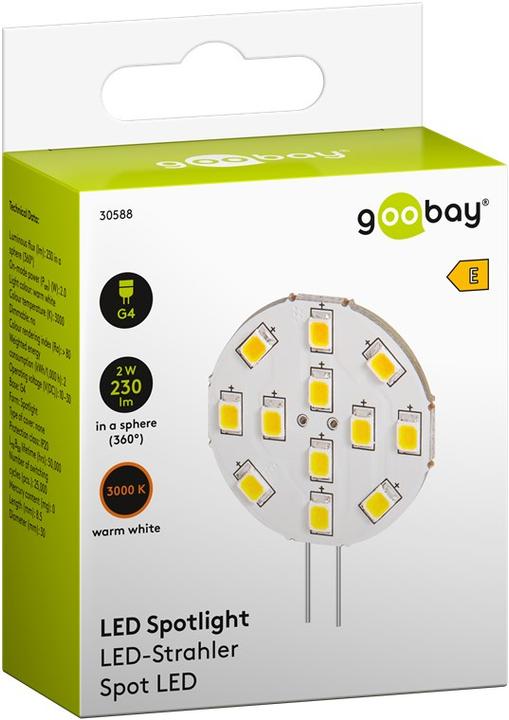 Actual product image Goobay LED spotlight (G4, 2 W, 230 lm, 1 x, E)