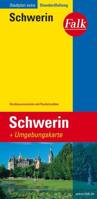 Actual product image Falk FalkCity mapExtraSchwerin1:20,000 (German)