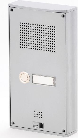 Produktbild Telecom Behnke Serie 5 AP-Set mit einer Ruftaste (Silber). (Kabelgebunden)