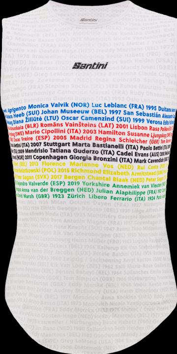 Produktbild Santini Thermoshirt ärmellos UCI Rainbow World Champion (XS)