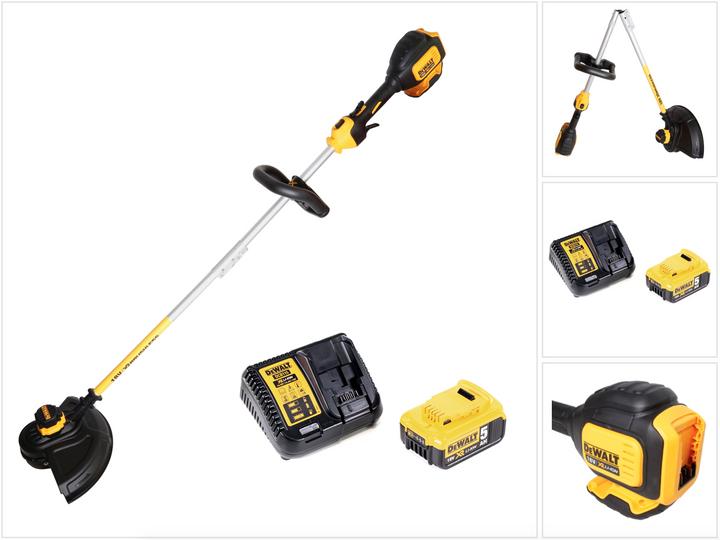 Productafbeelding DeWalt DCM 561 PBS 18 V Borstelloze Li-Ion Débrousailleur sans fil 18V + 1x Accu DCB 184 18V - 5 (Onkruidverdelgers)