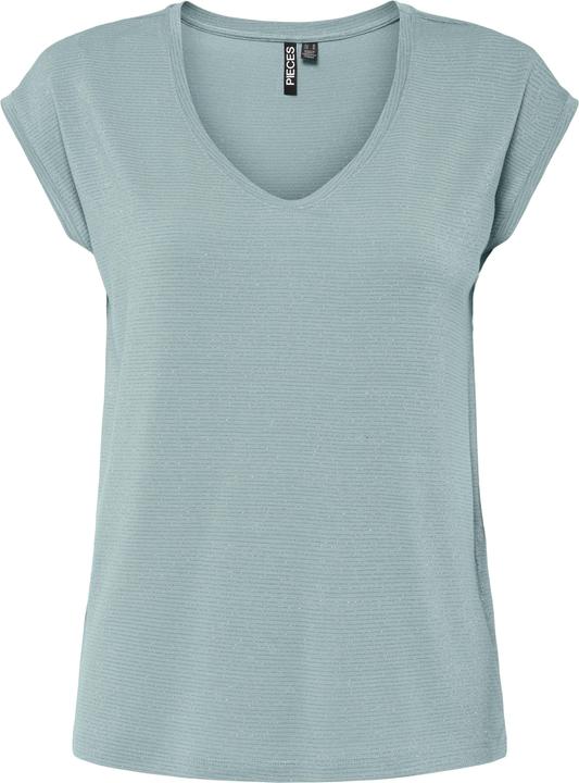 Pieces Pcbillo Tee Lurex Stripes Noos Bc