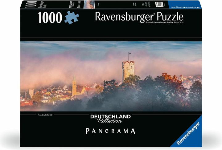 Actual product image Ravensburger Puzzle Germany Collection 12000450 - Ravensburg - 1000 pieces jigsaw puzzle for adults (1000 pieces)