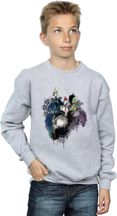 Produktbild Disney Villains Sketch Sweatshirt Jungen (152, 158)