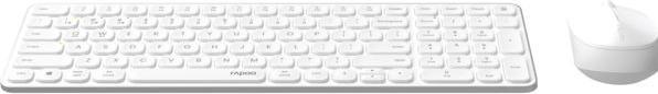 Produktbild Rapoo Kabelloses Multimodus-Deskset 9710M, QWERTZ, weiss (00228038) (DE, Kabellos)