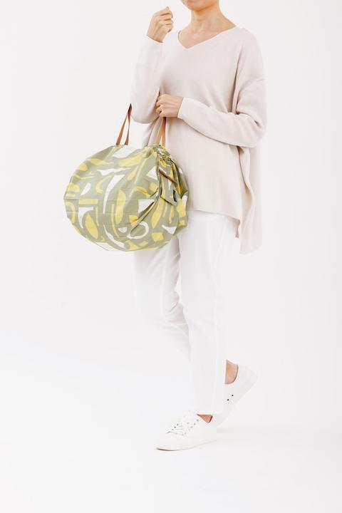 Image du produit Shupatto Compact Bag "nostalgia" - M - Sac pliable One-Pull ( patenté)
