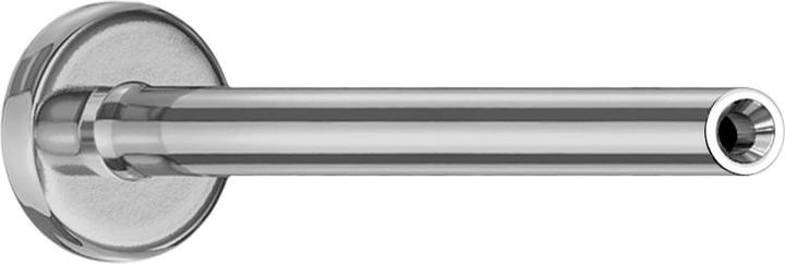 Star Piercing Micro Threadless Labret-Stab silber (ohne Messing, Titan G23)