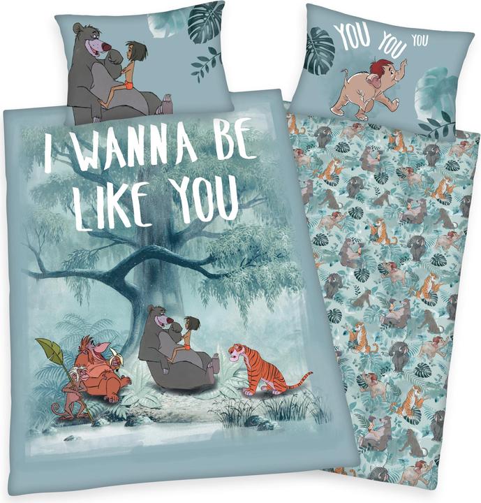 Herding Jungle Book (Bedding set, 160 x 210 cm, 65 x 100 cm)