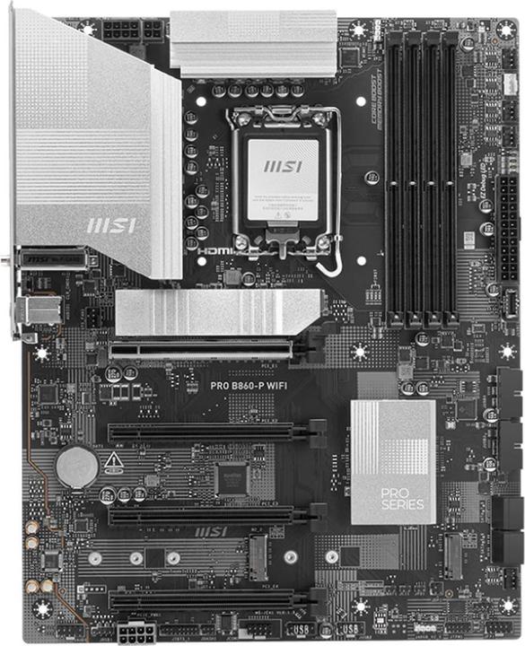 Actual product image MSI PRO B860-P WIFI (LGA 1851, Intel B860, ATX)