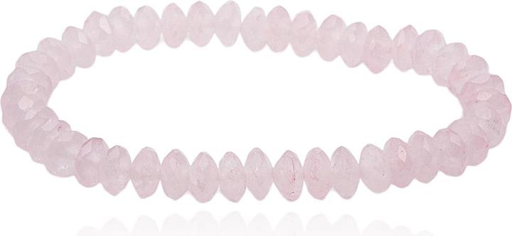 Leyda Armband Rosenquarz (19 cm, Stein)