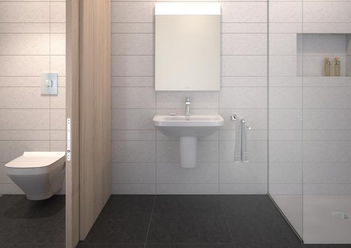 Actual product image Duravit Wall toilet
