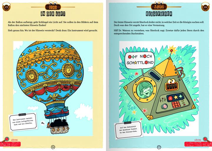 Immagine prodotto Sherlock Holmes für Kids – Die Zeitmaschine (Tedesco, Sandra Lebrun, Anja Neudert, Loïc Méhée, 2024)
