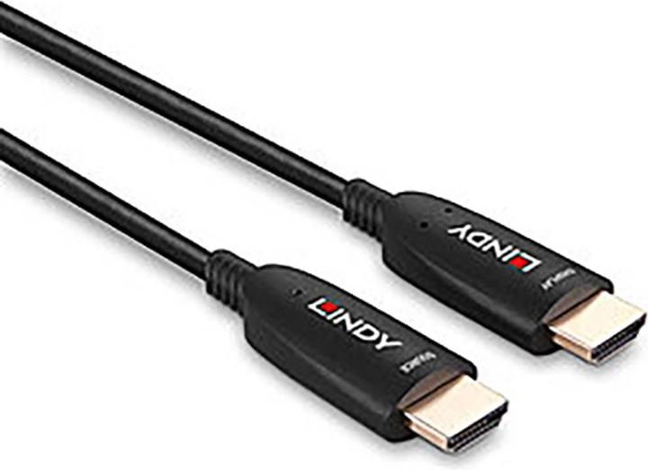 Actual product image Lindy 15m Fibre Optic Hybrid HDMI 8K60 Cable AOC Cable for any HDMI Application and Resolution (15 m, HDMI)