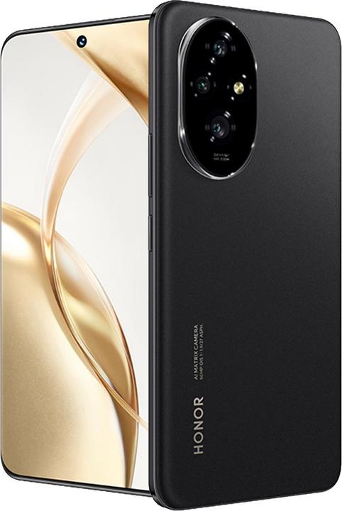 Produktbild Honor 200 (512 GB, Midnight Black, 6.70", Dual SIM, 50 Mpx, 5G)