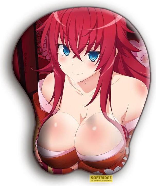 Actual product image Sakami Highschool DxD tapis de souris 3D silicone Rias