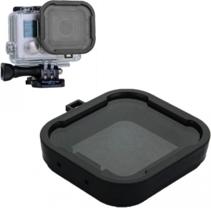 Image du produit PowerGuard Filtre GoPro gris pour GoPro Hero 3+ et Hero 4 avec boîtier standard (4)