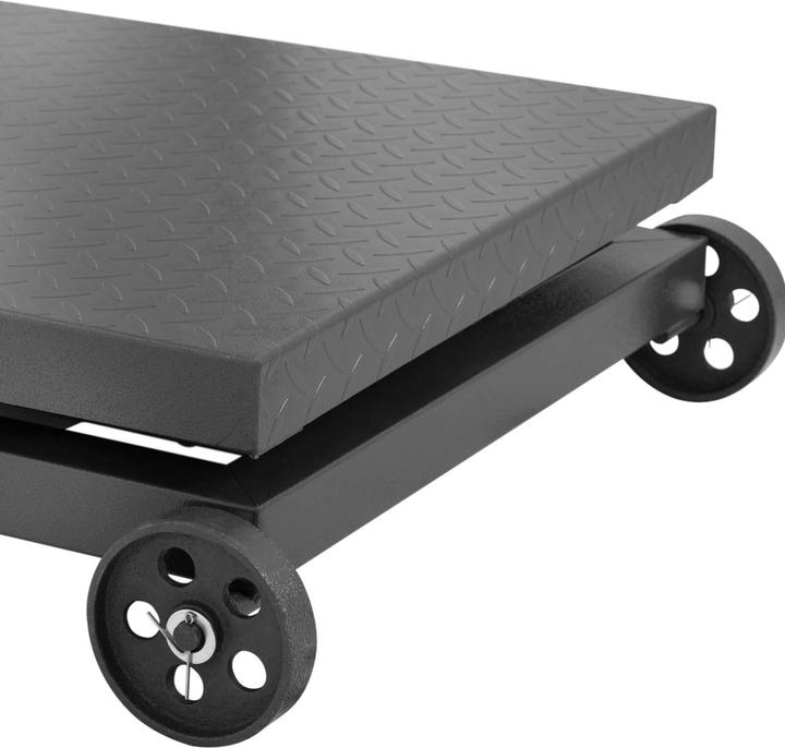 Actual product image Steinberg Platform Scale - 600 kg / 100 g - rollable - LED display