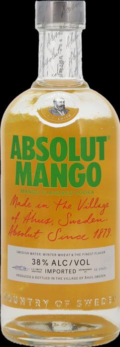 Produktbild Absolut MANGO Flavored Vodka 38% Vol. 0,7l