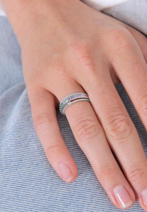 Actual product image Elli Set (58, 925 Silver)
