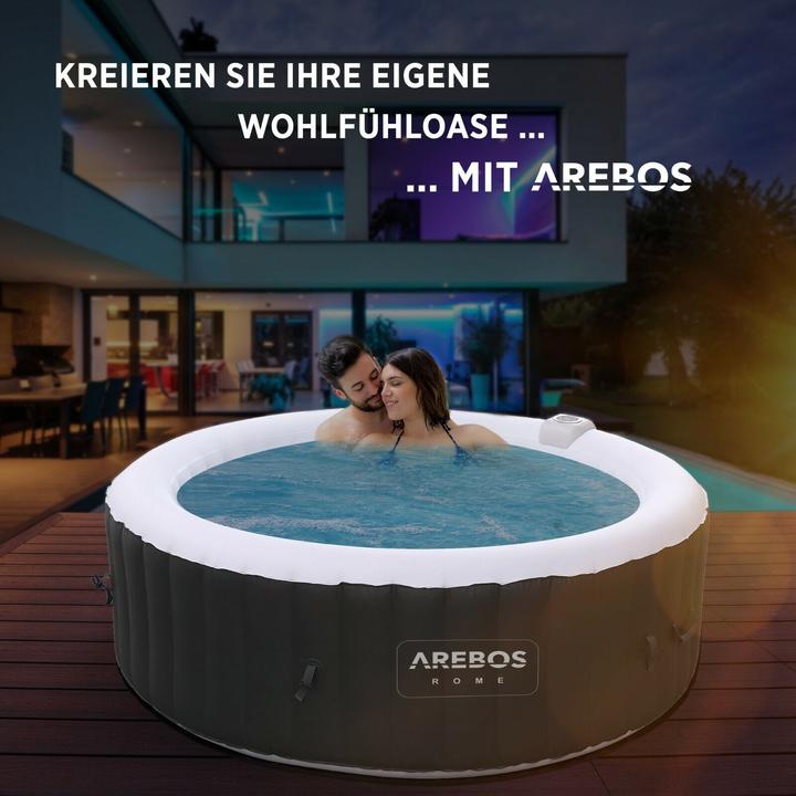 Immagine prodotto Arebos Portabibite + 2x cuscino per il collo per piscine termali