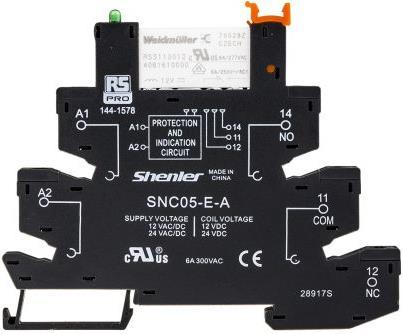 Produktbild Rs Pro Interface Relay Module Screw 12Vacdc