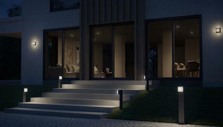 Produktbild Steinel Sensor-LED-Aussenleuchte (655 lm, IP44)