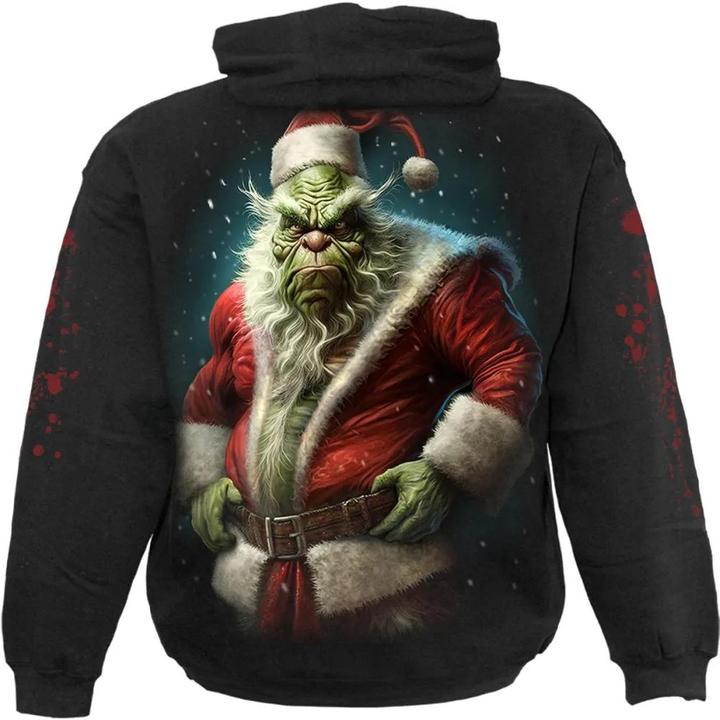 Immagine prodotto Spiral Felpa con Cappuccio Bah Humbug Adulto Unisex (L)